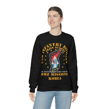 Load image into Gallery viewer, Unisex Heavy Blend Crewneck Sweatshirt - Army - 2nd Infantry Division - ImJin Scout -DMZ Missions
