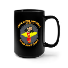 Load image into Gallery viewer, Black Mug 15oz - AAC - 358th Bomb Squadron - 303rd Bomb Group - WWII
