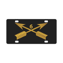 Load image into Gallery viewer, SOF - 6th SFG Branch wo Txt Classic License Plate
