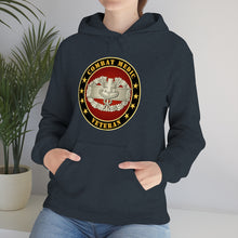 Load image into Gallery viewer, Unisex Heavy Blend™ Hooded Sweatshirt -  Combat Medic Veteran

