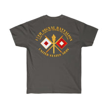 Load image into Gallery viewer, Unisex Ultra Cotton Tee - Army Star - 17th Signal Battalion wo Txt X 300
