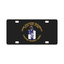 Load image into Gallery viewer, Army - COA - 50th Infantry Regiment - Play the Game Classic License Plate
