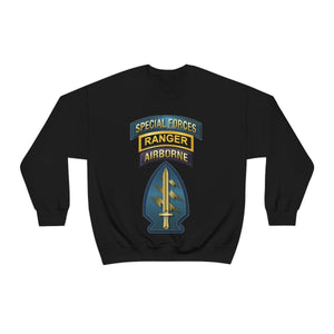 Unisex Heavy Blend Crewneck Sweatshirt - Sof - Special Forces - Ranger - Ssi V1