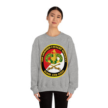 Load image into Gallery viewer, Unisex Heavy Blend Crewneck Sweatshirt - Army - 3rd Armored Cavalry Regiment DUI - Red White - Blood and Steel
