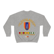 Load image into Gallery viewer, Unisex Heavy Blend Crewneck Sweatshirt - Army - 1st Signal Bde SSI w VN SVC
