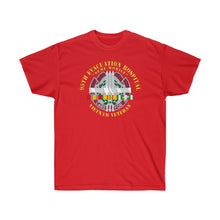 Load image into Gallery viewer, Unisex Ultra Cotton Tee - 95th Evacuation Hospital with SVC Ribbon - Vietnam  - Front/Back
