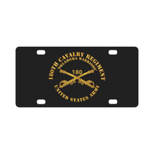 Load image into Gallery viewer, Army - 180th Cavalry Regiment Branch - Oklahoma Warriors - US Army X 300 Classic License Plate
