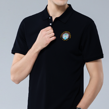 Load image into Gallery viewer, Custom Shirts Men&#39;s Black Classic Polo Shirt Offset Heat Transfer Print - Army - Landstuhl Regional Medical Center - Landstuhl Germany

