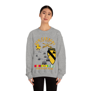 Unisex Heavy Blend Crewneck Sweatshirt - Army - 9th Cavalry (Air Cav) - 1st Cav Division w SVC