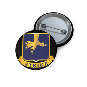 Custom Pin Buttons - Army - 502nd Infantry Regt - DUI wo txt