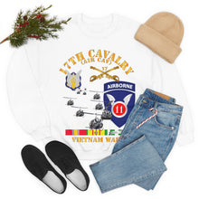 Load image into Gallery viewer, Unisex Heavy Blend Crewneck Sweatshirt - Army - 17th Cavalry (Air CAv) - 11th Airborne Division w SVC
