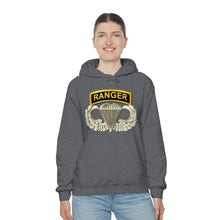 Load image into Gallery viewer, Unisex Heavy Blend Hooded Sweatshirt - SOF - Airborne Badge - Ranger Tab
