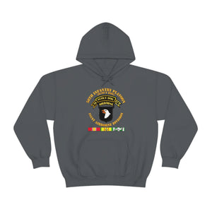 Unisex Heavy Blend Hooded Sweatshirt - Army - 58th Infantry Platoon - Scout Dog - w VN SVC