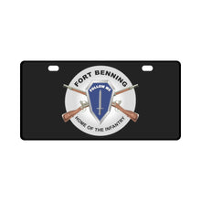Load image into Gallery viewer, Army - Fort Benning, GA - Home of the Infantry License Plate
