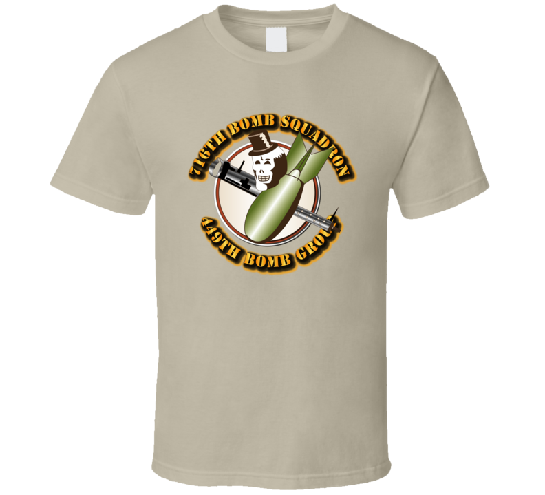 AAC - 716th Bomb Squadron, 449th Bomb Group, 15th Air Force - T Shirt, Premium and Hoodie