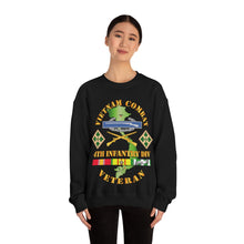 Load image into Gallery viewer, Unisex Heavy Blend Crewneck Sweatshirt - Vietnam Combat Infantry Veteran w 4th Inf Div SSI V1
