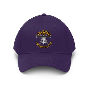 Unisex Twill Hat - Navy - Rate - Navy Fire Control Technician - Direct to Garment (DTG) - Printed