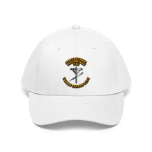 Load image into Gallery viewer, Unisex Twill Hat - Navy - Rate - Navy Construction Electrician - Direct to Garment (DTG) - Printed
