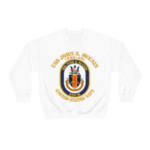 Unisex Heavy Blend Crewneck Sweatshirt - USS John S. McCain (DDG-56)