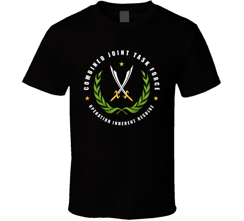 Joint Task Force - Operation Inherent Resolve Without Background T-shirt, Premium and Hoodie
