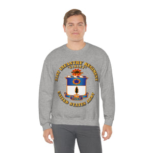 Unisex Heavy Blend Crewneck Sweatshirt - Army - 21st Infantry Regt - Gimlet