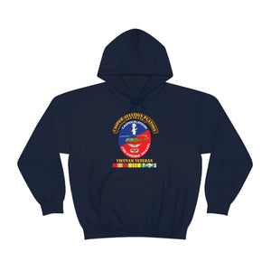 Unisex Heavy Blend™ Hooded Sweatshirt - Army - Casper Aviation Platoon - Vietnam Veteran - w Txt