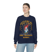 Load image into Gallery viewer, Unisex Heavy Blend Crewneck Sweatshirt - Army - 2nd Infantry Division - ImJin Scout -DMZ Missions
