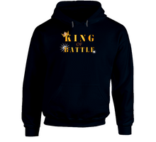 Load image into Gallery viewer, Army - Artillery - King Of Battle W Crown - Center X 300 Hoodie
