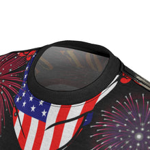 Load image into Gallery viewer, All Over Printing - USA - All of us with Kerchief Design Fireworks
