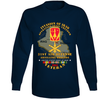 Load image into Gallery viewer, Army - 31st Air Defense Artillery Bde - Oif - Invasion - 2003 W Iraq Svc Long Sleeve
