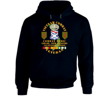 Load image into Gallery viewer, Army - Vietnam Combat Infantry Veteran W Combat Medic - 2nd Bn 18th Inf 1st Inf Div Ssi Hoodie
