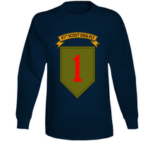 Load image into Gallery viewer, Army - 41st  Scout Dog Platoon, 1st Infantry Div  Long Sleeve
