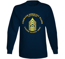 Load image into Gallery viewer, Army - Command Sergeant Major - Csm - Retired Long Sleeve
