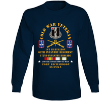 Load image into Gallery viewer, Army - Cold War Vet - 1st Bn, 60th Inf - 172nd In Bde - Ft Richardson Ak W Cold Svc X 300 Long Sleeve
