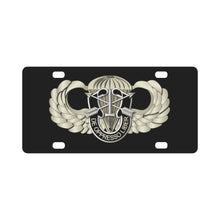 Load image into Gallery viewer, SOF - Airborne Badge - SF - DUI Classic License Plate
