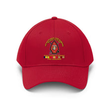 Load image into Gallery viewer, Unisex Twill Hat - USMC - 1st Bn, 8th Marines - Beirut barracks bombing w SVC - Hat - Direct to Garment (DTG) - Printed
