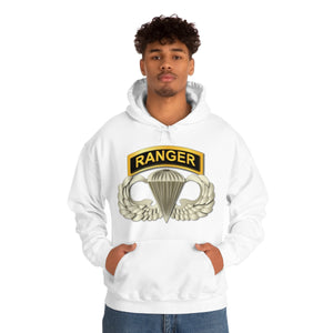 Unisex Heavy Blend Hooded Sweatshirt - SOF - Airborne Badge - Ranger Tab