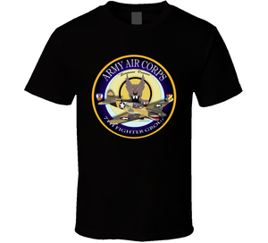 7th Fighter Group - P40 Warhawk T Shirt