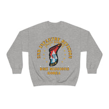 Load image into Gallery viewer, Unisex Heavy Blend Crewneck Sweatshirt - Army - 2nd Infantry Division - ImJin Scout -DMZ Missions
