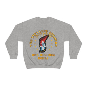 Unisex Heavy Blend Crewneck Sweatshirt - Army - 2nd Infantry Division - ImJin Scout -DMZ Missions