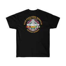 Load image into Gallery viewer, Unisex Ultra Cotton Tee - 95th Evacuation Hospital with SVC Ribbon - Vietnam  - Front/Back
