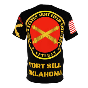 Unisex AOP - Fort Sill, Home of the Artillery - Veteran with Horse Caisson