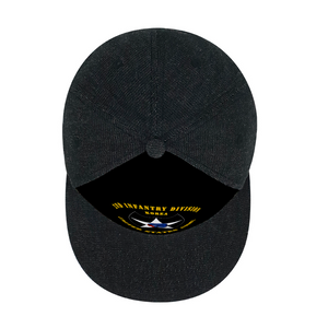 2nd Infantry Division - Second to None. Denim Black Baseball Hat
