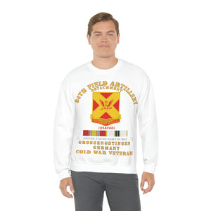 Unisex Heavy Blend Crewneck Sweatshirt - 84th Field Artillery Det - Grossengstingien - GE w COLD SVC