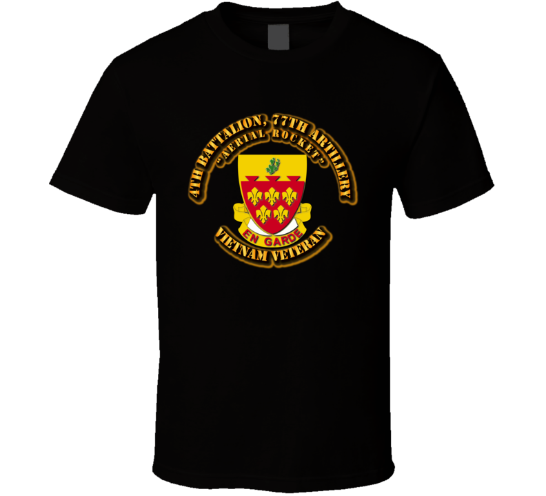 4th Battalion, 77th Artillery NO SVC Ribbon T Shirt