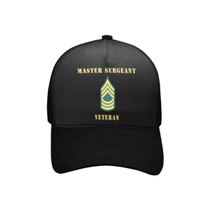 Army - Master Sergeant - MSG - Veteran - Hats