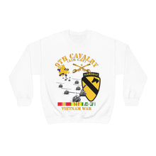 Load image into Gallery viewer, Unisex Heavy Blend Crewneck Sweatshirt - Army - 9th Cavalry (Air Cav) - 1st Cav Division w SVC
