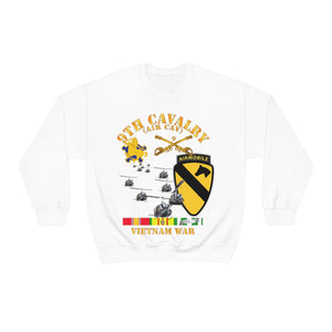 Unisex Heavy Blend Crewneck Sweatshirt - Army - 9th Cavalry (Air Cav) - 1st Cav Division w SVC