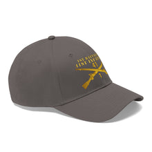 Load image into Gallery viewer, Unisex Twill Hat - 1st Battalion, 41st Infantry - Direct to Garment (DTG) - Printed
