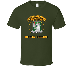 Company F 40th Armor - Berlin Brigade T Shirt
